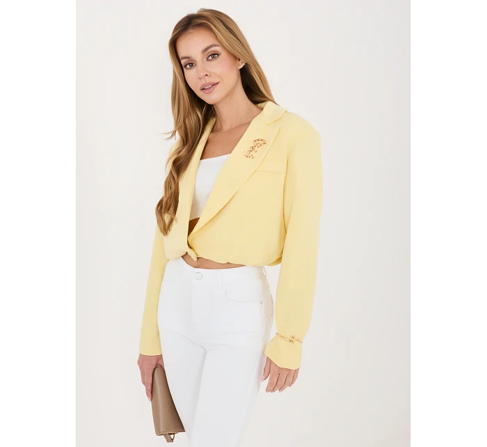 MI MA blejzr 3232.90 světle žlutý MI MA blejzr 3232.90 světle žlutý