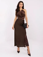 Sukně MI SD G9140.34 tmavě hnědá