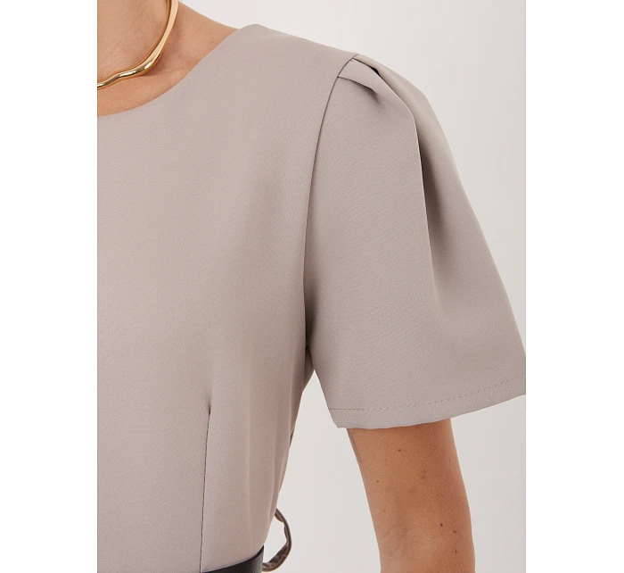 Šaty MI SK A2328.91 tmavě lila Šaty MI SK A2328.91 tmavě lila