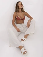 Kalhoty MI SP 25734.78 světle béžové