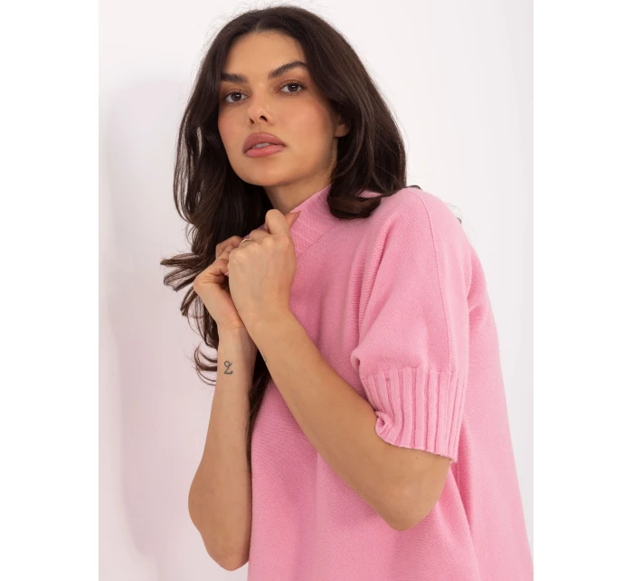 Jumper MI SW 0512.77 růžový Jumper MI SW 0512.77 růžový