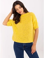 Sweter MI SW 2701.23 żółty