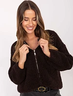 Jumper MI SW 3WB219.21 tmavě hnědý