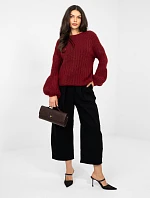 Jumper MI SW 9642.01 bordó