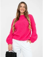 Sweter MI SW 9642.01 fuksjowy
