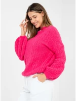 Sweter MI SW 9642.01 fuksjowy