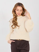 Jumper MI SW 9642.01 světle béžový
