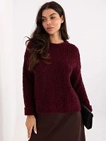 Jumper MI SW WK32601.19 bordó