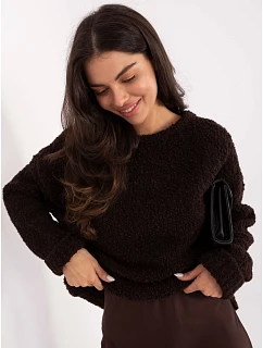 Jumper MI SW WK32601.19 tmavě hnědý