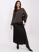 Jumper MI SW WK32601.19 tmavě šedý
