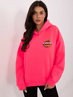 Mikina MJ BL H2503.70 fluo růžová