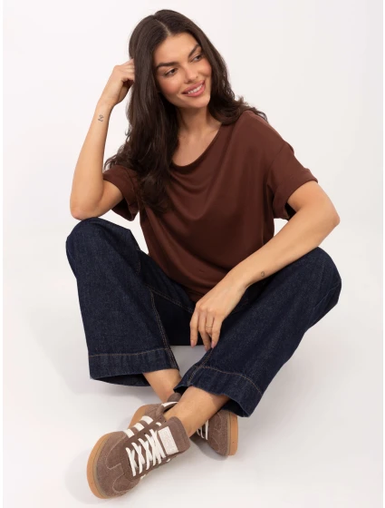 Halenka MJ BZ H1301.28 hnědá Halenka MJ BZ H1301.28 hnědá