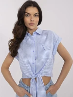 Košile NM BZ KA 01147.62P bílo-modrá