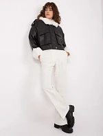 NM KR DA 0831 bunda.99P černá a bílá