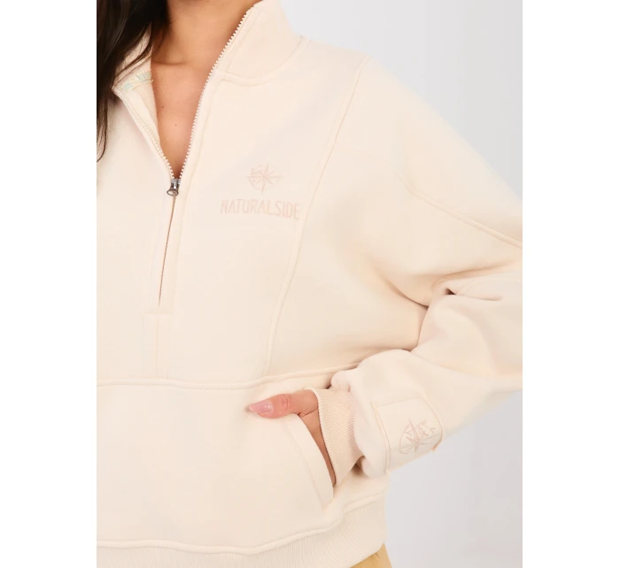 Bluza NS BL NS2579.18 jasny beżowy Bluza NS BL NS2579.18 jasny beżowy