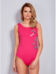 Dámské body EN BO 1440.89 tmavě růžová