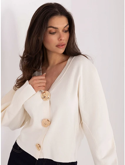 Sweter PM SW CV6656.59 jasny beżowy Sweter PM SW CV6656.59 jasny beżowy
