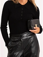 Sweter PM SW DF61080.67 czarny Sweter PM SW DF61080.67 czarny