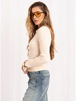 Sweter PM SW DF61080.67 jasny beżowy Sweter PM SW DF61080.67 jasny beżowy