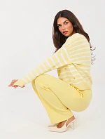 Jumper PM SW J021.75 světle žlutý
