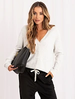 Sweter PM SW PM 5321.88 jasny szary