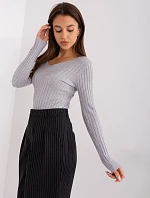 PM SW PM1088 Svetr.25 světle šedá