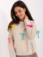 Jumper PM SW SC82.41 světle béžový