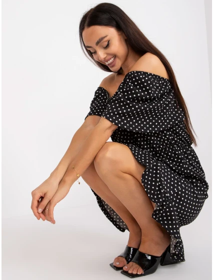 RO SK ELB 2316 šaty.38X černobíle RO SK ELB 2316 šaty.38X černobíle