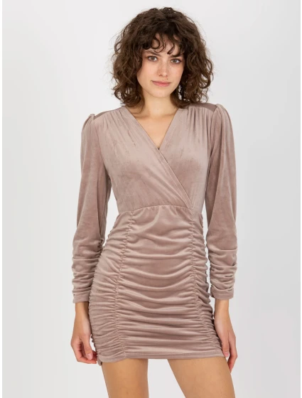 Šaty RP SK 8199.01 tmavě lila Šaty RP SK 8199.01 tmavě lila