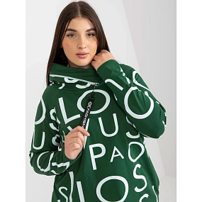 Dámská mikina RV BL tmavě zelená model 17821438 - FPrice Dámská mikina RV BL tmavě zelená model 17821438 - FPrice