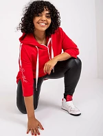 Mikina RV BL 6796.86 červená