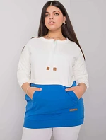 Mikina RV BL 6845.51P bílá a modrá