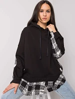 Mikina RV BL 7312.14 černobílých