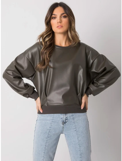 Mikina RV BL 7352.52 tmavá khaki Mikina RV BL 7352.52 tmavá khaki