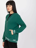 Mikina RV BL 7809.37X tmavě zelená