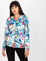 Mikina RV BL 8120.69P bílá a modrá