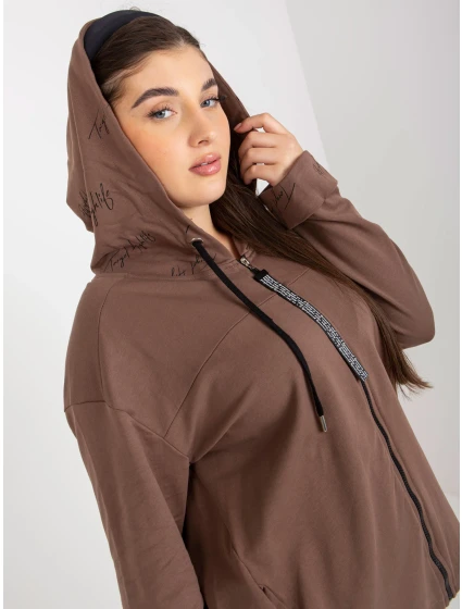 Mikina RV BL 8266.34P hnědá Mikina RV BL 8266.34P hnědá