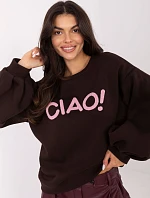 RV BL mikina A1044.78 tmavě hnědá