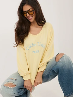 Mikina RV BL A1220.11 světle žlutá