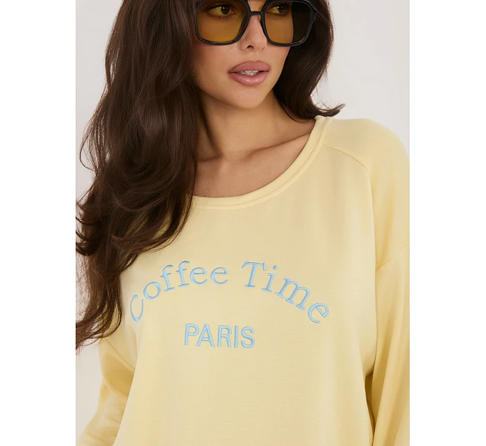 Mikina RV BL A1220.11 světle žlutá Mikina RV BL A1220.11 světle žlutá