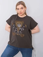 Halenka RV BZ 6434.28P tmavá khaki