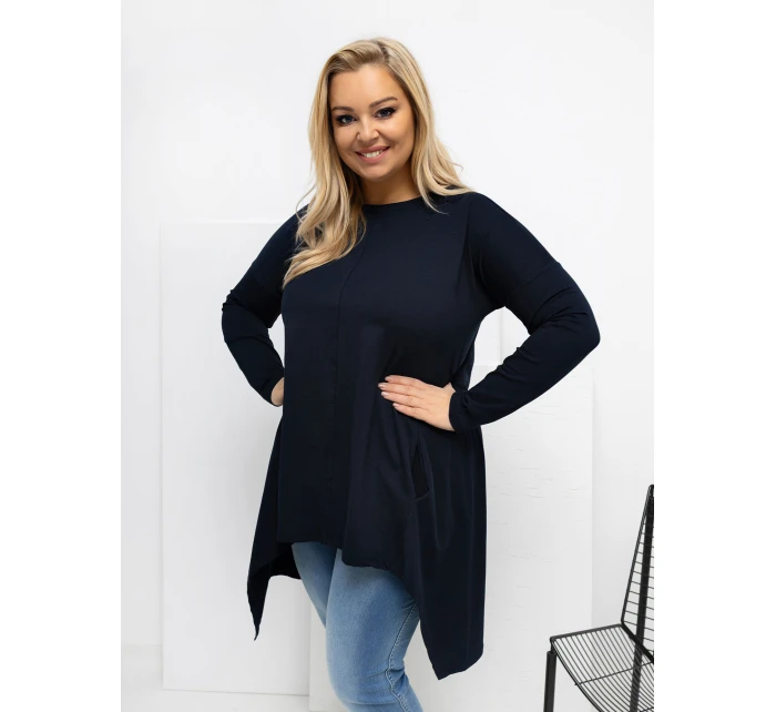 Halenka RV BZ 7054 1.06 tmavě modrá Halenka RV BZ 7054 1.06 tmavě modrá