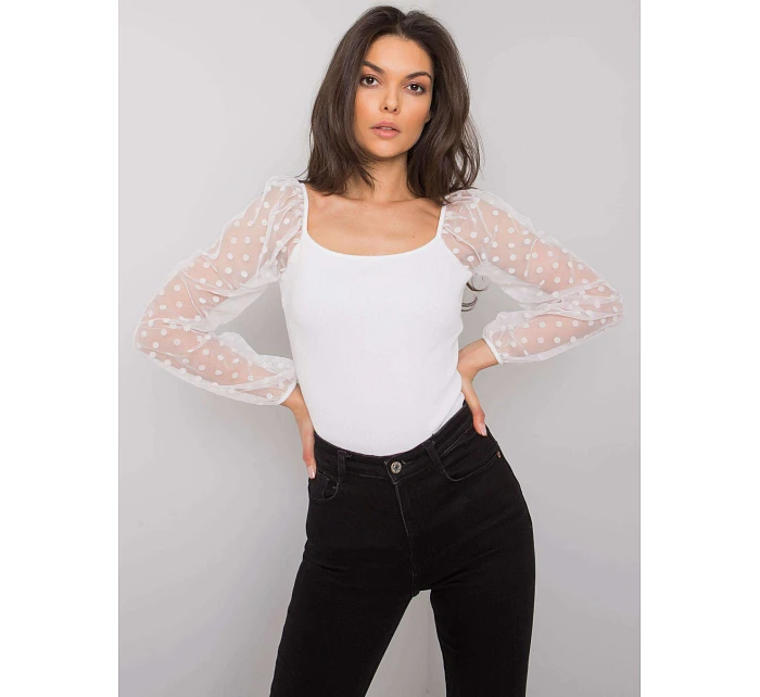 Bluzka RV BZ model 22063948 biały - FPrice Bluzka RV BZ model 22063948 biały - FPrice