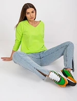 Halenka RV BZ 7542.41X fluo zelená