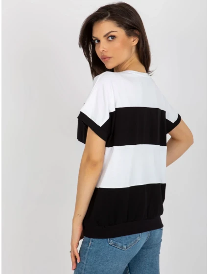 Halenka RV BZ 8640.36X bílá a černá Halenka RV BZ 8640.36X bílá a černá