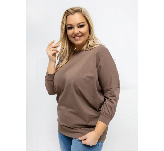 Halenka RV BZ A1075.96 tmavě lila Halenka RV BZ A1075.96 tmavě lila