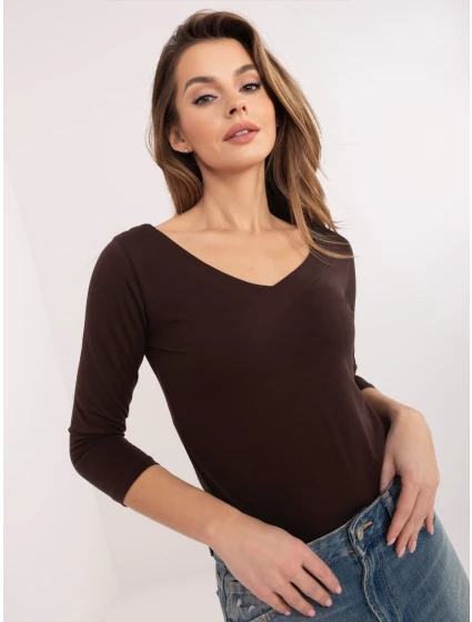 Halenka RV BZ A1190.16 tmavě hnědá Halenka RV BZ A1190.16 tmavě hnědá