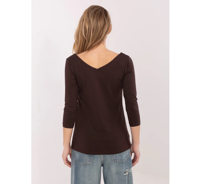 Halenka RV BZ A1190.16 tmavě hnědá Halenka RV BZ A1190.16 tmavě hnědá