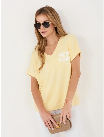 Halenka RV BZ A1258.00 světle žlutá Halenka RV BZ A1258.00 světle žlutá