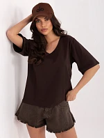 Tričko RV BZ A1268.18 tmavě hnědé